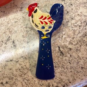 Chicken spoon rest